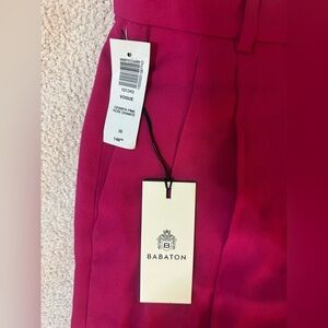 Babaton Cerise Pink Trousers